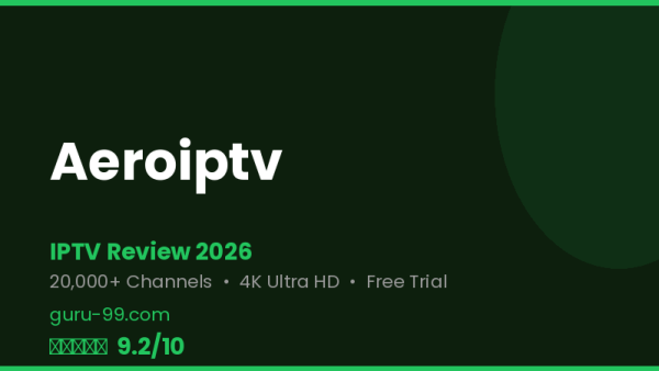 Aeroiptv Review 2026 — Free Trial, Pricing & Channels