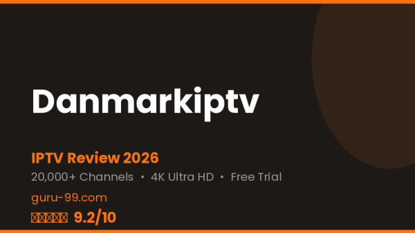 Danmarkiptv Review 2026 — Free Trial, Pricing & Channels