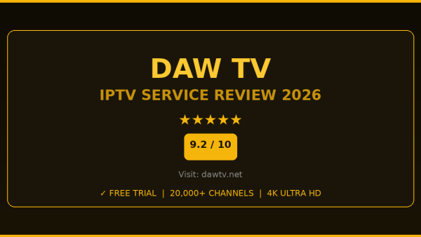 Daw TV Review 2026 — Free Trial, Pricing & Channels