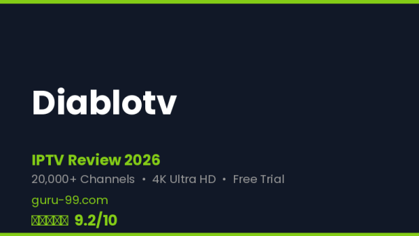 Diablotv Review 2026 — Free Trial, Pricing & Channels