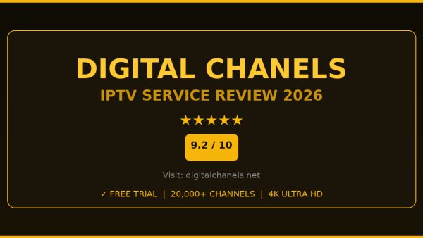 Digital Chanels Review 2026 — Free Trial, Pricing & Channels