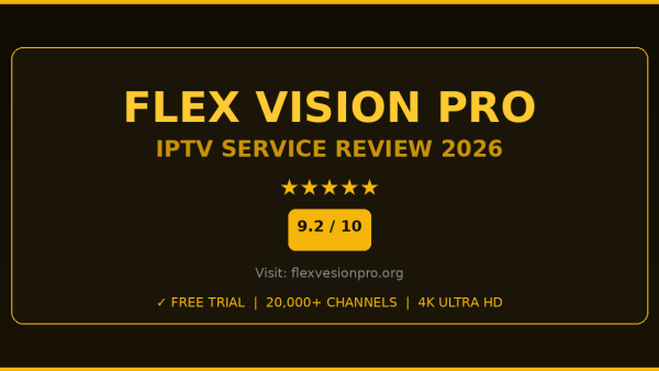 Flex Vision Pro Review 2026 — Free Trial, Pricing & Channels