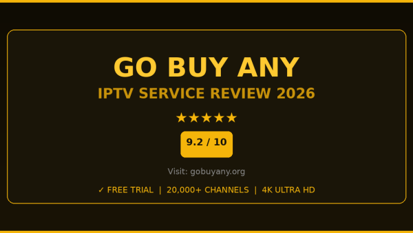 Go Buy Any Review 2026 — Free Trial, Pricing & Channels