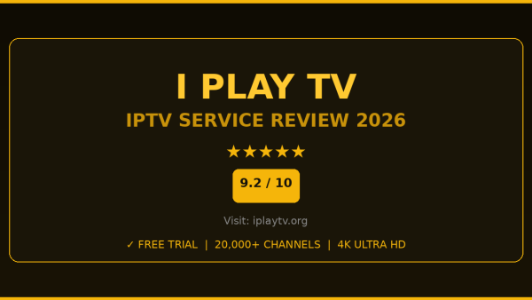 I Play TV Review 2026 — Free Trial, Pricing & Channels