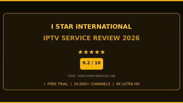 I Star International Review 2026 — Free Trial, Pricing & Channels