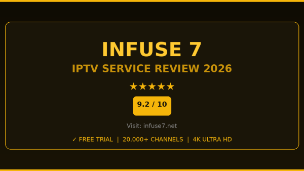 Infuse 7 Review 2026 — Free Trial, Pricing & Channels