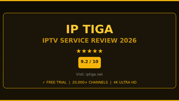 IP Tiga Review 2026 — Free Trial, Pricing & Channels