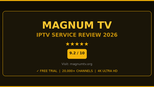 Magnum TV Review 2026 — Free Trial, Pricing & Channels