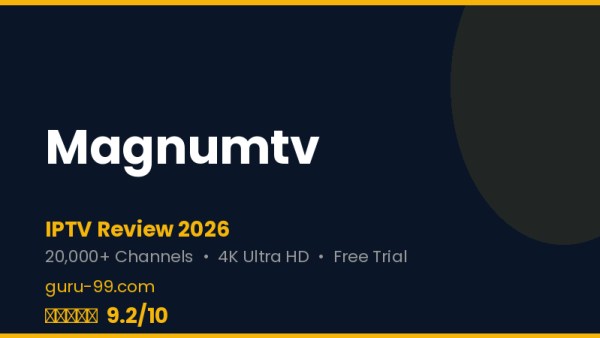 Magnumtv Review 2026 — Free Trial, Pricing & Channels