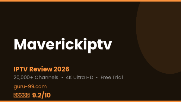 Maverickiptv Review 2026 — Free Trial, Pricing & Channels