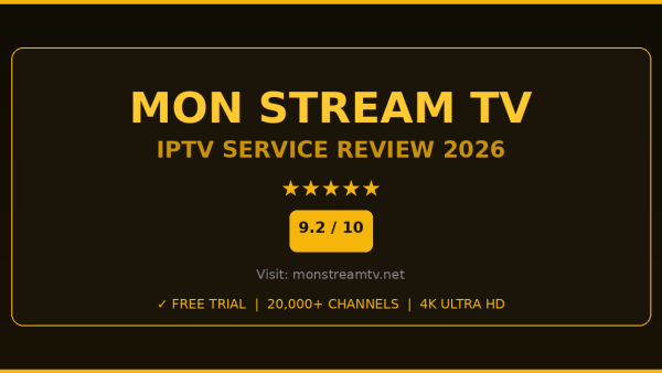 Mon Stream TV Review 2026 — Free Trial, Pricing & Channels