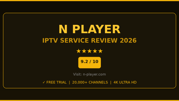 N Player Review 2026 — Free Trial, Pricing & Channels
