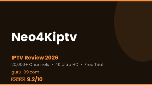 Neo4Kiptv Review 2026 — Free Trial, Pricing & Channels