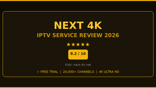 Next 4K Review 2026 — Free Trial, Pricing & Channels