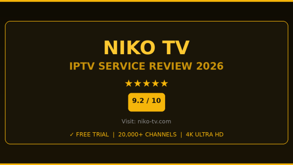 Niko TV Review 2026 — Free Trial, Pricing & Channels
