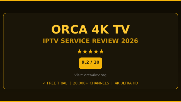 Orca 4K TV Review 2026 — Free Trial, Pricing & Channels