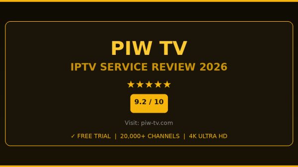 Piw TV Review 2026 — Free Trial, Pricing & Channels