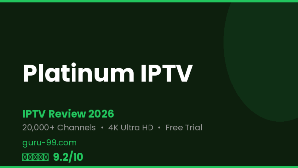 Platinum IPTV Review 2026 — Free Trial, Pricing & Channels