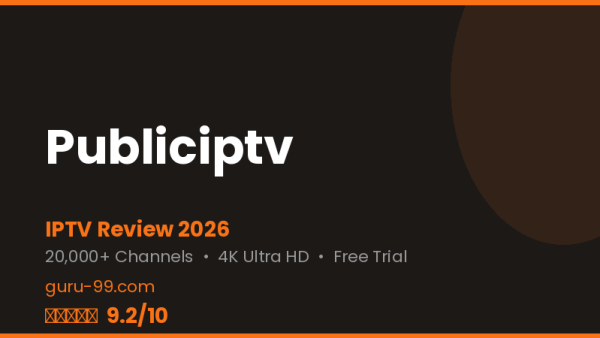 Publiciptv Review 2026 — Free Trial, Pricing & Channels