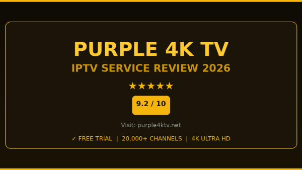 Purple 4K TV Review 2026 — Free Trial, Pricing & Channels