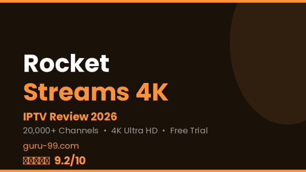 Rocket Streams 4K Review 2026 — Free Trial, Pricing & Channels