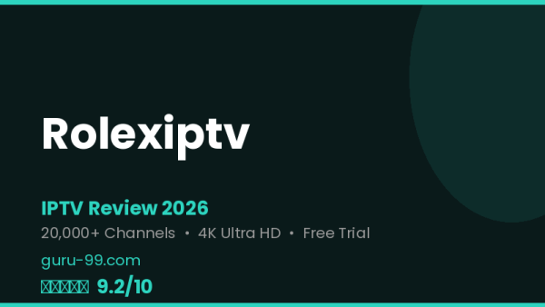 Rolexiptv Review 2026 — Free Trial, Pricing & Channels