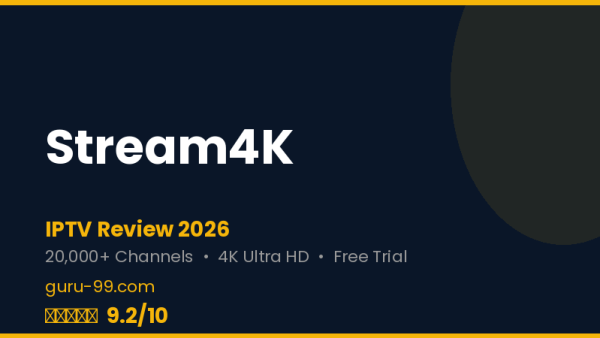 Stream4K Review 2026 — Free Trial, Pricing & Channels