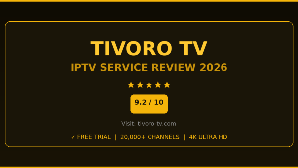 Tivoro TV Review 2026 — Free Trial, Pricing & Channels