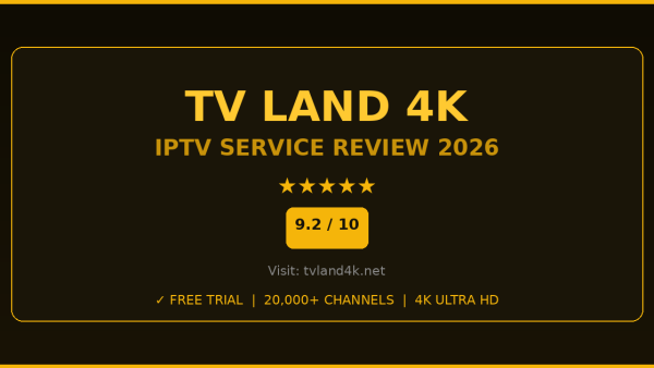 TV Land 4K Review 2026 — Free Trial, Pricing & Channels