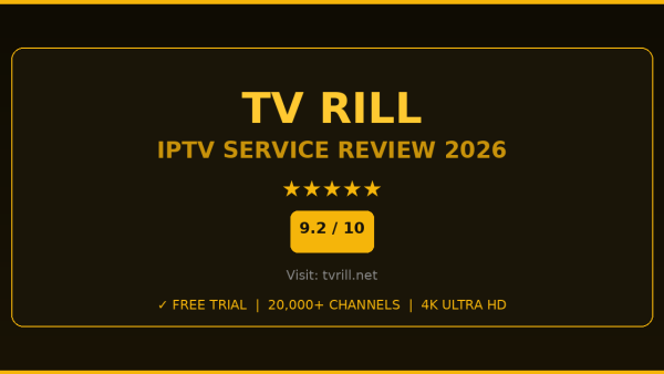 TV Rill Review 2026 — Free Trial, Pricing & Channels