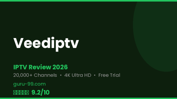 Veediptv Review 2026 — Free Trial, Pricing & Channels