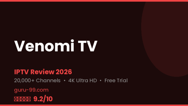 Venomi TV Review 2026 — Free Trial, Pricing & Channels