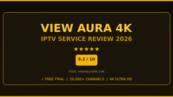 View Aura 4K Review 2026 — Free Trial, Pricing & Channels