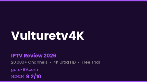 Vulturetv4K Review 2026 — Free Trial, Pricing & Channels
