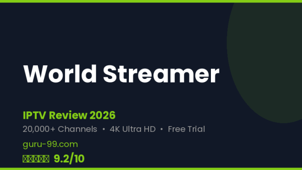 World Streamer Review 2026 — Free Trial, Pricing & Channels