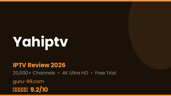 Yahiptv Review 2026 — Free Trial, Pricing & Channels