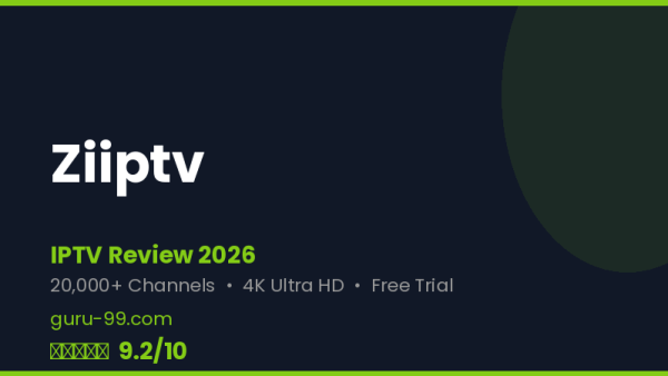 Ziiptv Review 2026 — Free Trial, Pricing & Channels