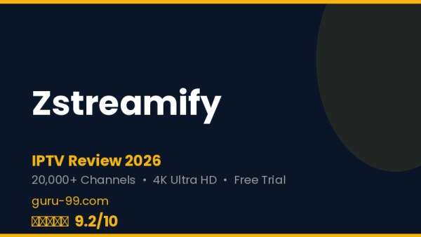 Zstreamify Review 2026 — Free Trial, Pricing & Channels