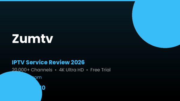 Zumtv Review 2026 — Free Trial, Pricing & Channels
