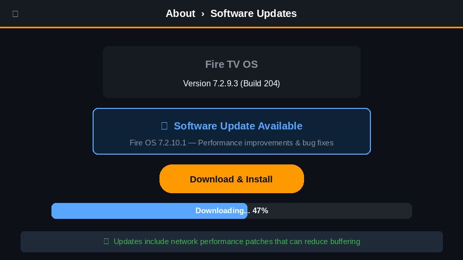Update Your FireStick to the Latest Fire OS
