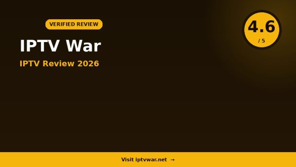 IPTV War Review 2026: Is It Worth It?