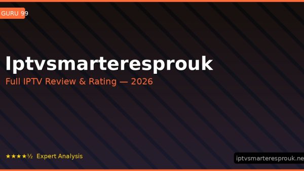 Iptvsmarteresprouk Review 2026 — Channels, Pricing & Honest Rating