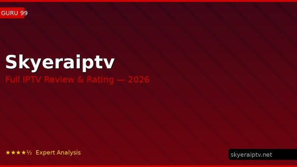Skyeraiptv Review 2026 — Channels, Pricing & Honest Rating